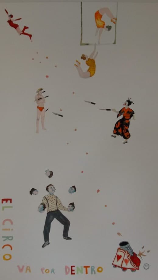 Circo por Dentro — ilustración original de Bárbara Gutiérrez