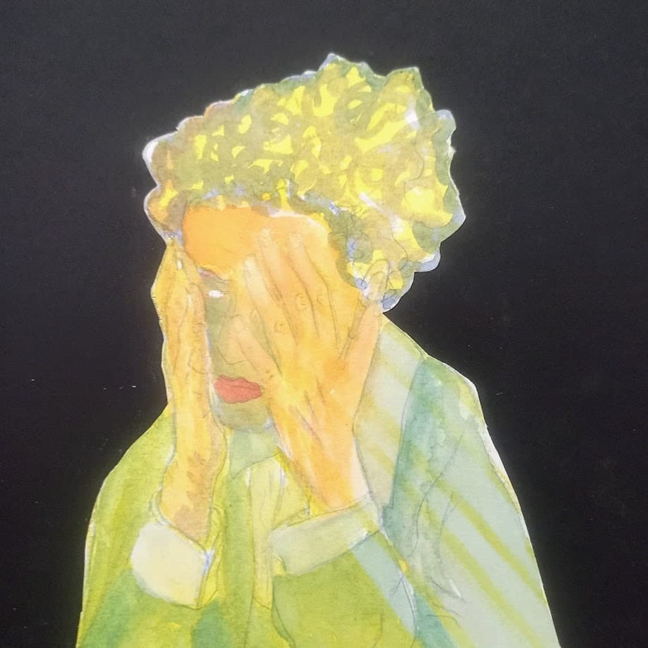 Depre 8 — ilustración original de Bárbara Gutiérrez