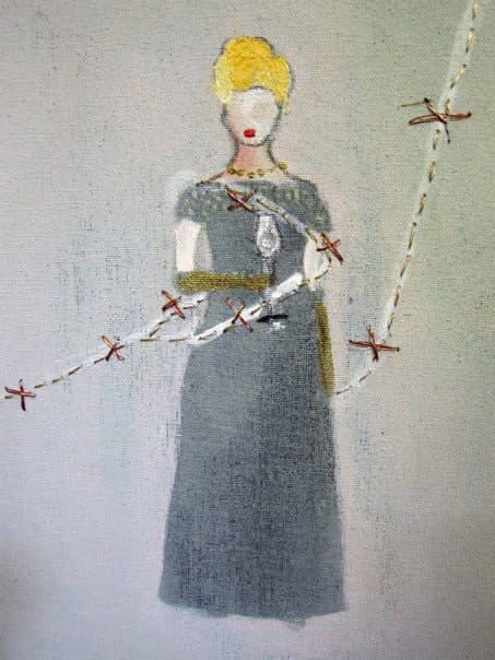 Glamour 10 — ilustración original de Bárbara Gutiérrez