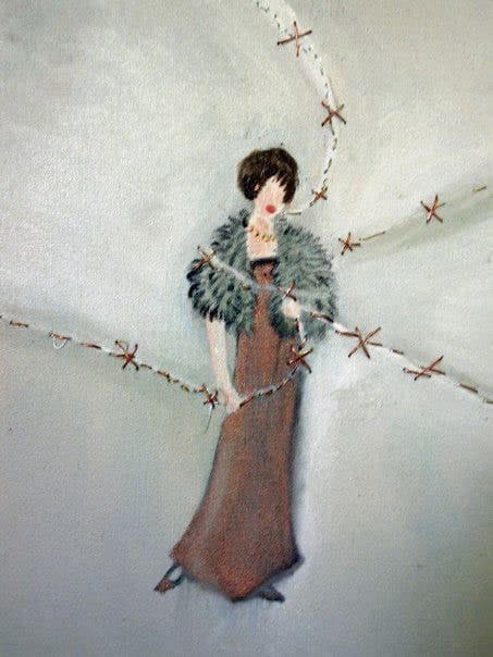 Glamour 2 — ilustración original de Bárbara Gutiérrez