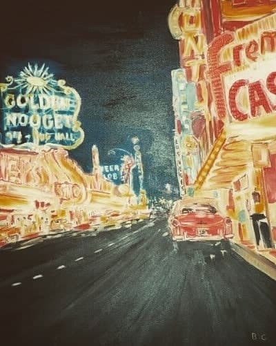 Las Vegas 59 — ilustración original de Bárbara Gutiérrez