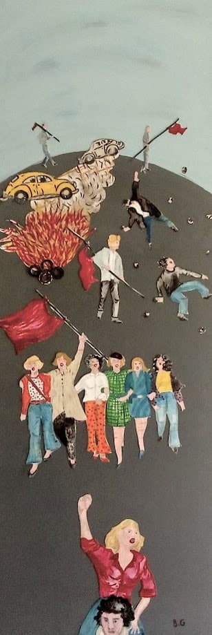 Revolution — ilustración original de Bárbara Gutiérrez