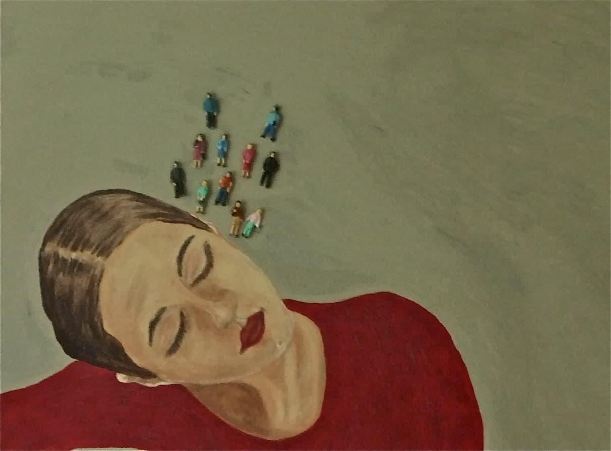 Sueño Contigo — ilustración original de Bárbara Gutiérrez