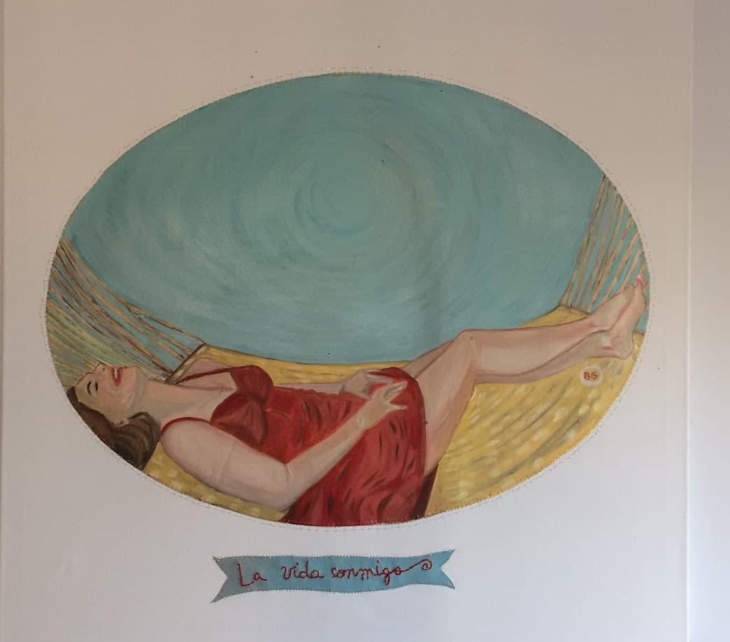La vida conmigo — pintura de Bárbara Gutiérrez