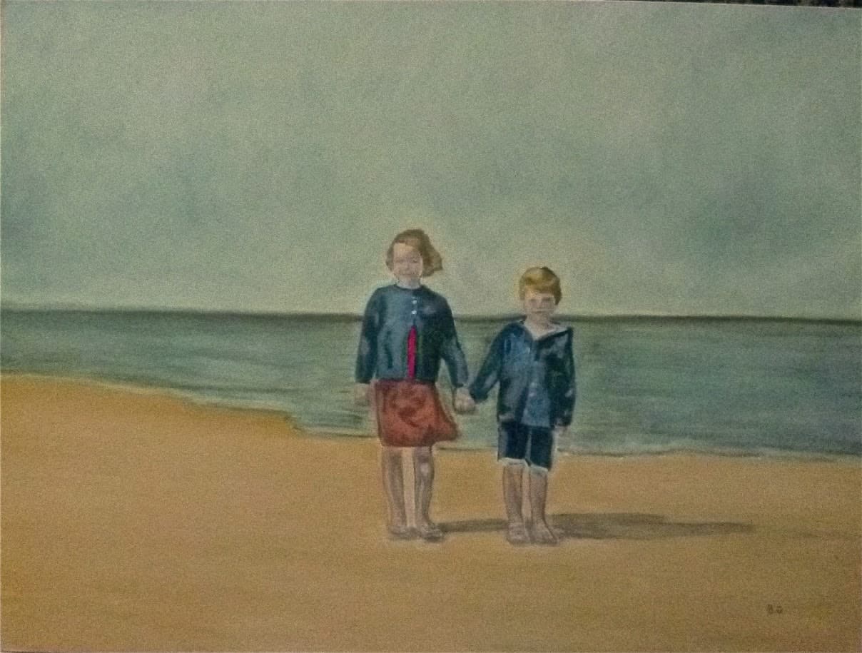 Orense — pintura de Bárbara Gutiérrez, Óleo sobre tela